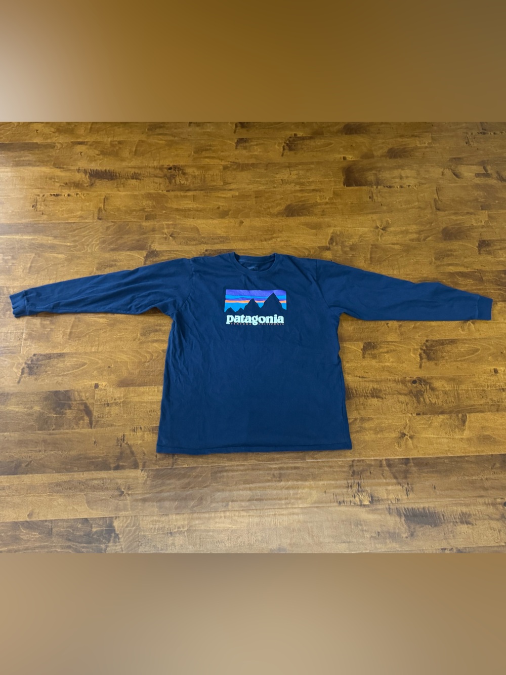 Patagonia Navy Blue Men’s Long Sleeve T-Shirt